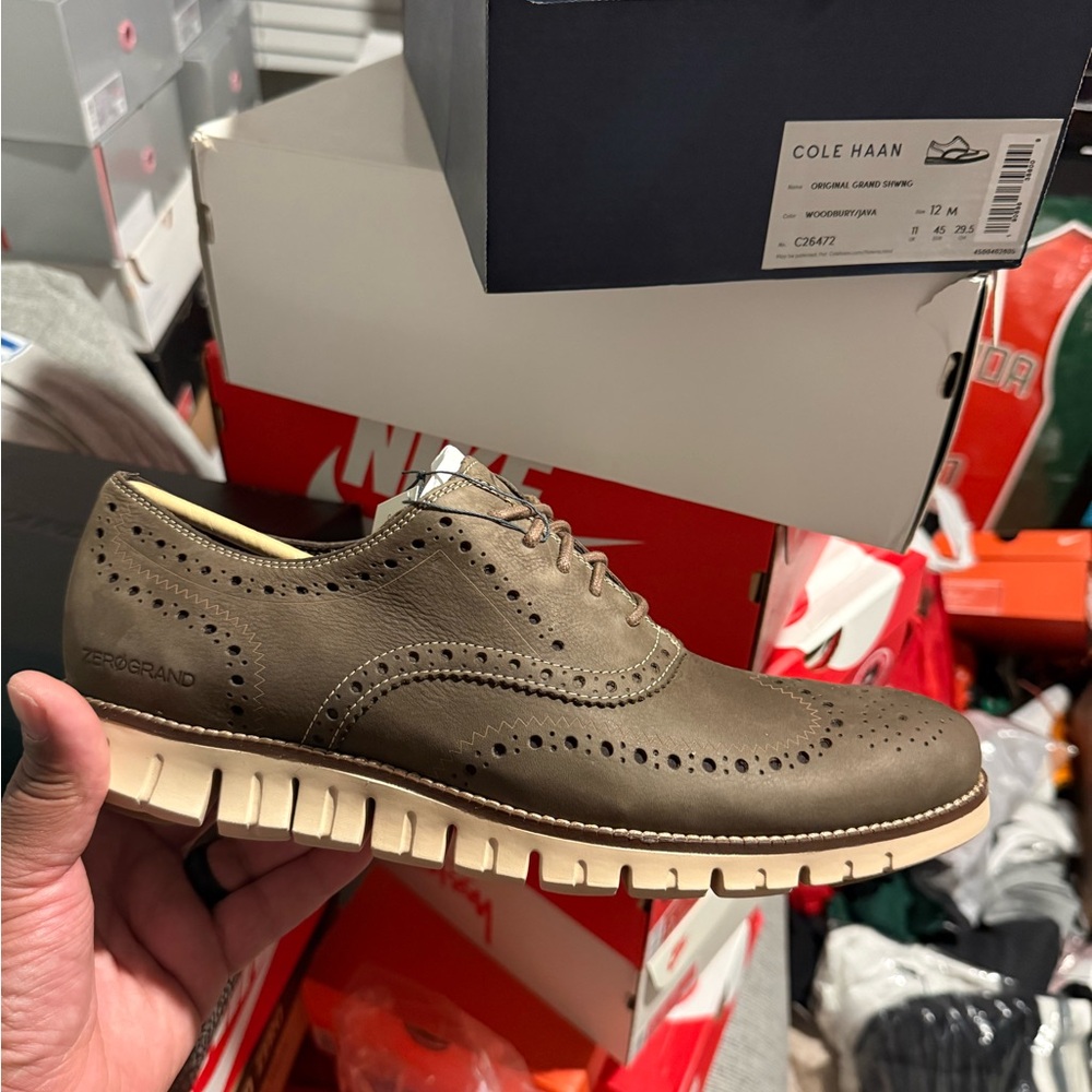 Nike Men's Brown Oxford Shoes
